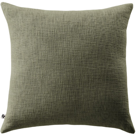 Douceur D'Intérieur Coussin Déhoussable 60x60 Cm Atlas Naturel Coton Tissé