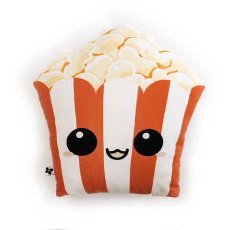 coussin forme déhoussable 40 x 42 cm coton fresh popcorn (1/3)