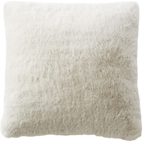 Coussin Déhoussable 45 x 45 cm en Fausse Fourrure – Ours polaire (1/4)