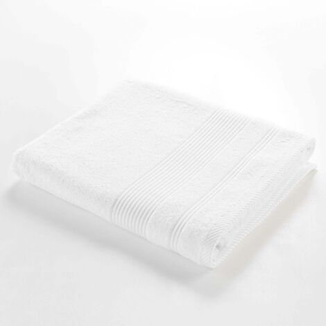 Drap de Bain 90x150 cm - Collection Tendresse - Éponge 500 g/m² - 90x150cm - Blanc