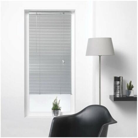 Store venitien lamelles 60 x 180 cm aluminium venitien Argent