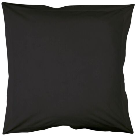 Douceur D'Intérieur – Taie d'oreiller carrée 63 x 63 cm – 100% coton – 57 fils/cm² – Finition point bourdon – Lavable en machine à 40°C