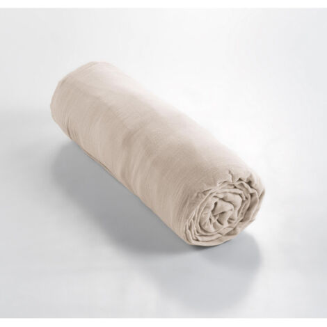 Drap housse gaze de coton Luxe 90 x 190 cm Gaïa Pampa