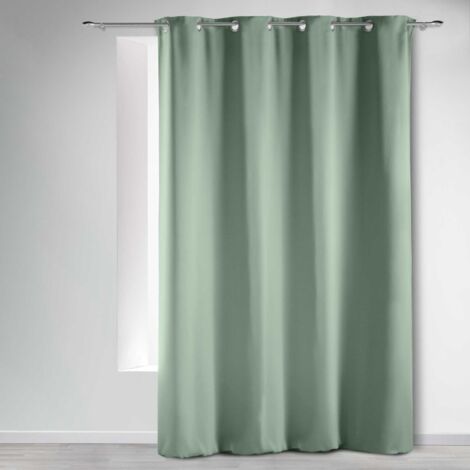 Douceur D'Intérieur – Rideau occultant grande hauteur 135 x 280 cm – Tissu 100% polyester – Finition œillets métalliques – Obscurité optimale