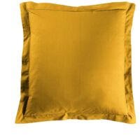 Taie d’oreiller 63 x 63 cm coton 57 fils Lina Curry – Volant plat avec point bourdon