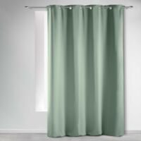 Douceur D'Intérieur – Rideau occultant grande hauteur 135 x 280 cm – Tissu 100% polyester – Finition œillets métalliques – Obscurité optimale