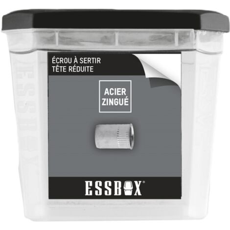 ESSBOX SCELL-IT gezahnte Mutter mit reduziertem Kopf - ØM5 mm x mm - Packung zu 650 - EX-9460710530 (1/2)
