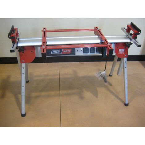 Ausziehbare faltbare Werkbank 360 Multy FEMI mit 3 Steckdosen 220V - 360MULTY (1/2)