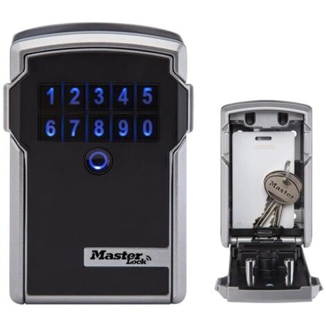 Master Lock Schlüsseltresor Bluetooth schwarz grau 5441EURD