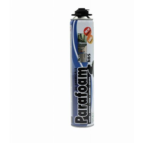 DL CHEMICALS Parafoam NBS sprühbarer Polyurethanschaum - 750 ml Kartusche - 12er Pack - 0900002N000049