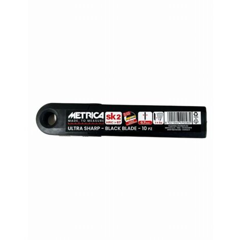 10 Klingen für Cutter Black Blade Sk2 - METRICA - 49058