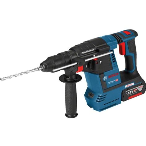 Packung mit 3 18-V-Werkzeugen – Locher – Bohrschrauber – Schleifmaschine – BOSCH – mit 1 18-V-Akku 4,0 Ah + 1 Akku 8,0 Ah – Ladegerät – L-Boxx – 0615990N2X
