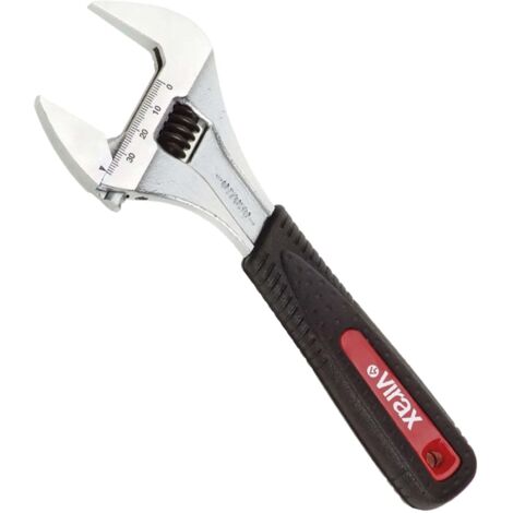Rollgabelschlüssel mit dünnen Backen VIRAX extra breite Öffnung 39 Lg.215 mm - 017050