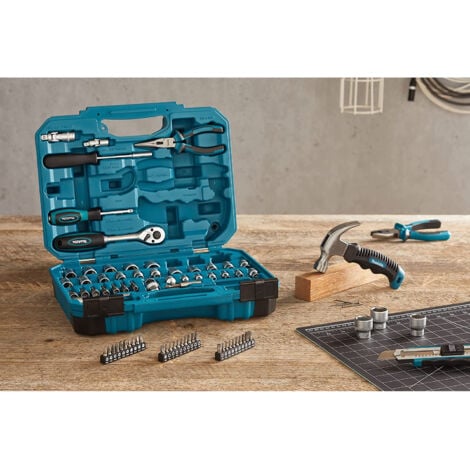 MAKPAC Handwerkzeugkasten 76-teilig - MAKITA - E-10899