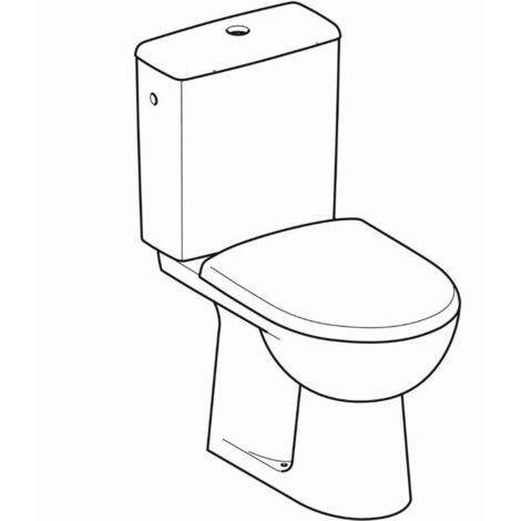 Renova GEBERIT Boden-WC-Pack mit Sitz – 501.757.00.1