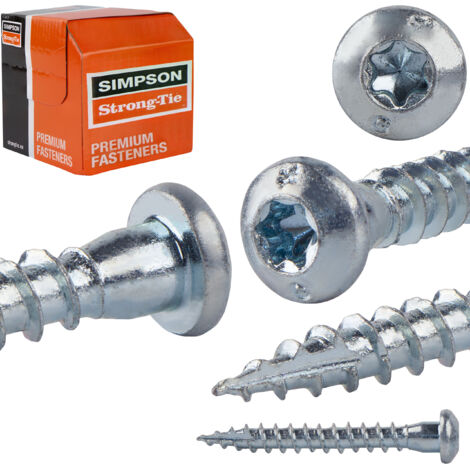 Schraube für Holzverbinder 5x35mm - Packung mit 250 Stück - Simpson