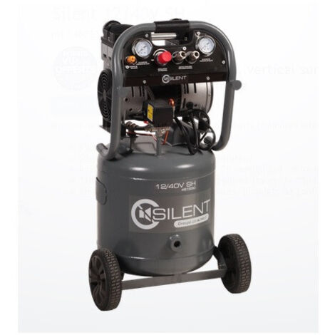 Kompressor Silent 12/40V SH LACME 12 m³/h einphasig - 40 L 8 bar - 461930