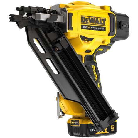 DeWALT Werkzeuge - 18V Akku-Nagler 50-90 mm, 2x 5,0 Ah XR Akku, Ladegerät DCN930P2