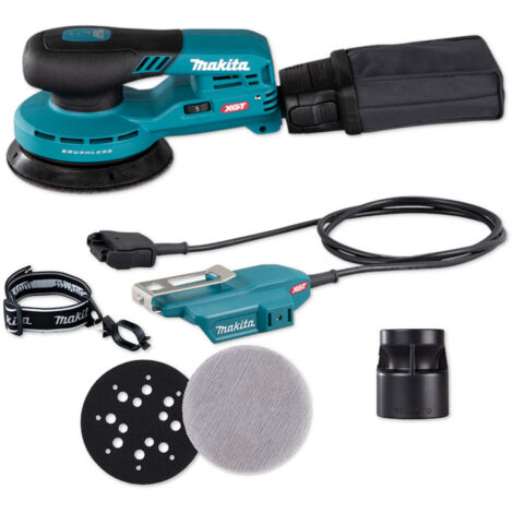 Makita – Akku-Exzenterschleifer 40V max. – 125 mm Ø – für Hartholz und Teak – Brushless-Motor – BO001CGZ (1/5)