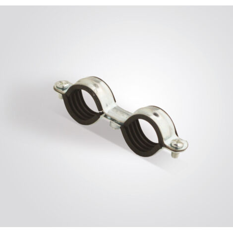 Sanitärschelle Premium Doppel isophonisch - Ø 20 mm - Packung zu 40 - SCELL-IT - CDIPLUS20 (1/2)