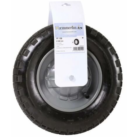Aufgepumptes Standardrad PF 150 mit HAEMMERLIN-Hakenband - 309051401