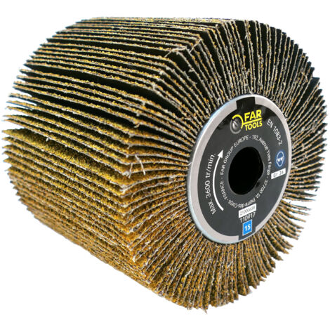 Schleiflamellenbürste A36 FAR TOOLS Ø 120 mm L 100 mm - 110917