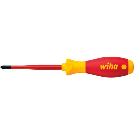 Wiha Schraubendreher SoftFinish® electric slimFix Pozidriv PZ1 x 80 mm (39566) (1/4)