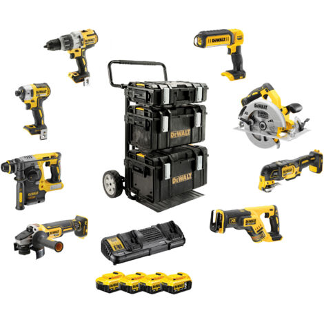 DEWALT Premium-Set 8 Werkzeuge 18V 5Ah Li-Ion - DCK853P4 (1/5)