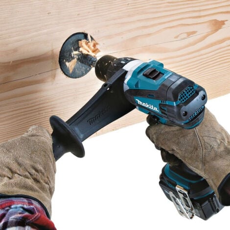 2er-Set MAKITA 18V Bohrer DDF458 + Schlagschrauber DTD152 + 3 Batterien, Ladegerät, Koffer - DLX2144TJ1