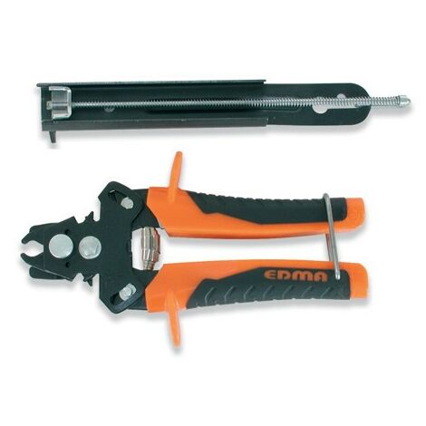 EDMA Manueller Handtacker für Draht mit Ladegerät - Top Grafer 20/22 - 411