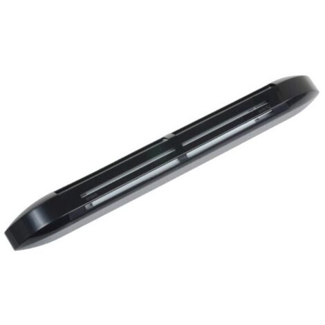 Akustischer feuchtegeregelter Lufteinlass 37DNE 30m³ Isola Hy ANJOS Schwarz - 420x45x40 mm 0690NO