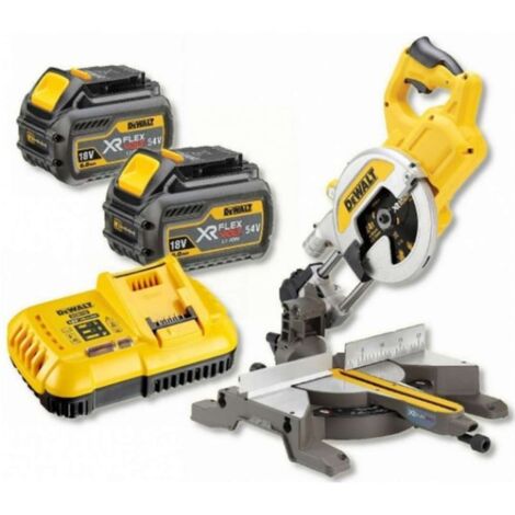 DeWALT DCS777T2 Akku Paneelsäge Kappsäge Gehrungssäge 216mm 80mm 54V FlexVolt
