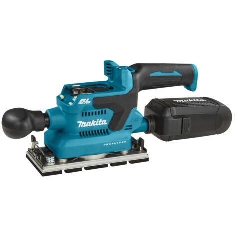 Makita DBO 380 Z Akku Schwingschleifer 18 V 93 x 185 mm Brushless Solo - ohne Akku, ohne Ladegerät
