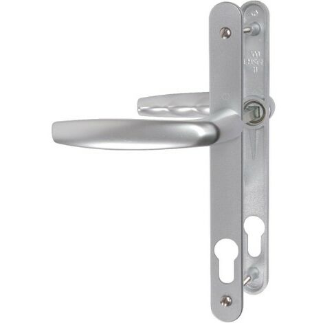 Glastürset Schmalschild Atlanta 1530/300LMSGL HOPPE 195mm Silber F1 Schlüssel i Entr.92 C.8 - ép.68/77 - 3305037