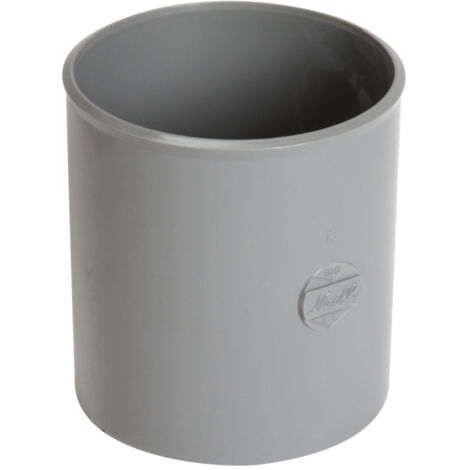 Schieber NICOLL weiblich-weiblich - PVC grau - Ø 100 mm - KT