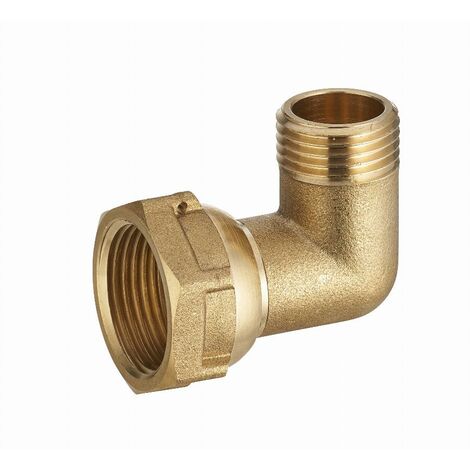 Kollektorzulaufbogen, weiblich freie Mutter F 3/4, männlich M3/4' NOYON & THIEBAULT - 527-2020L1