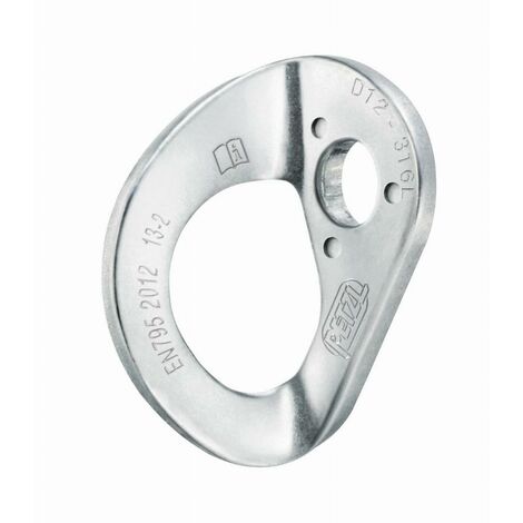 Verankerungsplättchen coeur stainless steel PETZL - Bolzen 10mm - P36AS10
