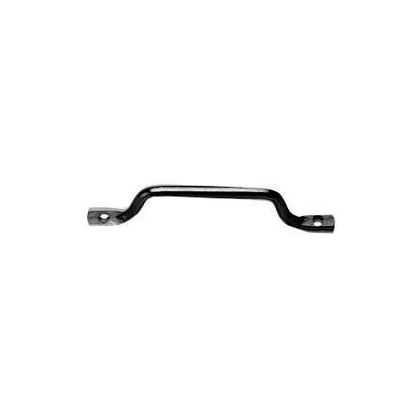 Fensterladengriff aus Rundeisen Ø 8 mm BOURG MERMIER Kataphorese schwarz - 340082
