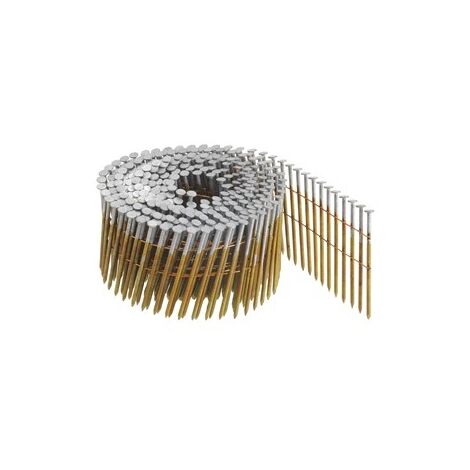 Rillennägel in flacher Rolle 16°P8 AERFAST - 2.5x70 mm - Packung 7200 - NN50007