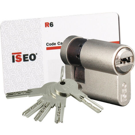Cavers ISEO City ISR6 Zylinder - vernickelt - 30 x 10 mm