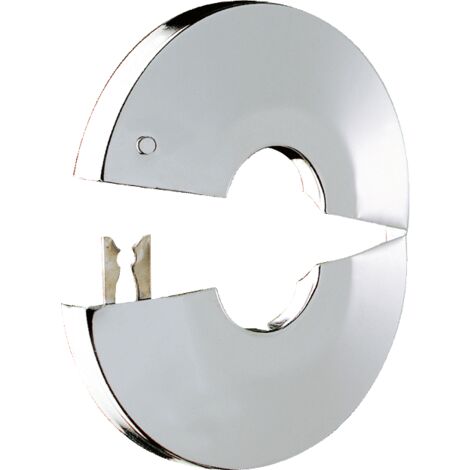 Rosette zum Öffnen verchromt Ø16-54 H9 DELABIE - 2 Stück - 824016.2P