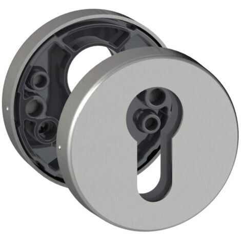 Rosettenpaar Rosette 6420 Edelstahl BEZAULT Schlüssel i - 81574
