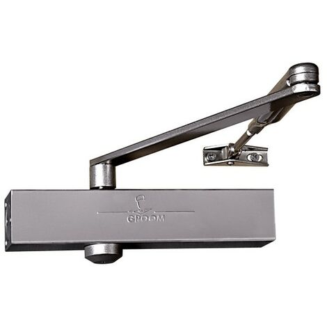 Türschließer GR150 Standardarm Silber Kraft 2/4 - GROOM - 150111