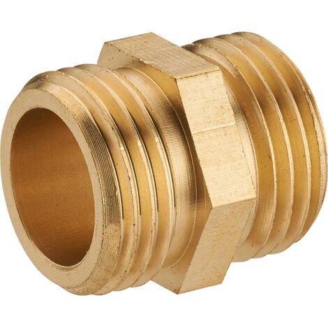 Doppelnippel Messing männlich gleich M3/4' (20x27) NOYON & THIEBAULT - 189-20L1