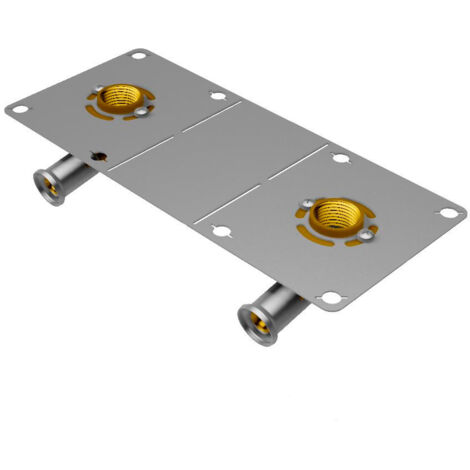 Doppelter Zylinderkopf weiblich für Gips HENCO für Mischbatterie - Ø 16 x 1/2 - 28PF-16041604