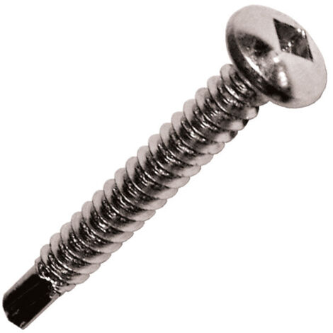 Schachtel 250 Selbstbohrschrauben Edelstahl/Alu SCELL-IT - 4.8x38 mm - SQ2 - TCQN48038