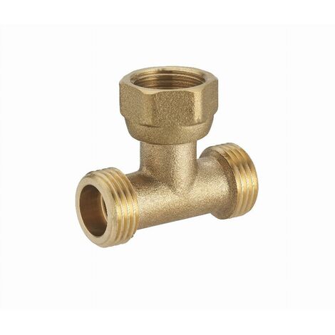 T-Stück Messing männlich weiblich Mutter frei männlich MFM1/2' (15x21) NOYON & THIEBAULT - 803746