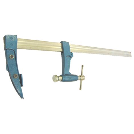 Zimmermannszwinge URKO - Klemmung 800mm - Ausladung 120mm - Schiene 35x8mm - 4003J