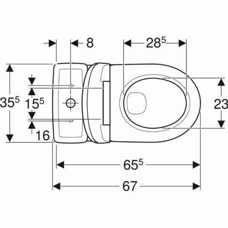 Renova Boden-WC-Set - GEBERIT - 501.756.00.1