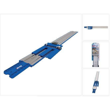 KREG Führungsschiene Akku-Cut für Handkreissägen ( KMA2700 ) mit Anschlag, Skala und Präzisionsschieber (1/5)